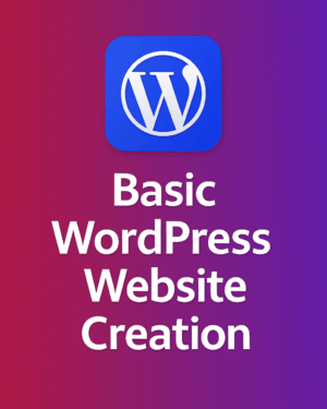 🌐 Basic WordPress Website Creation